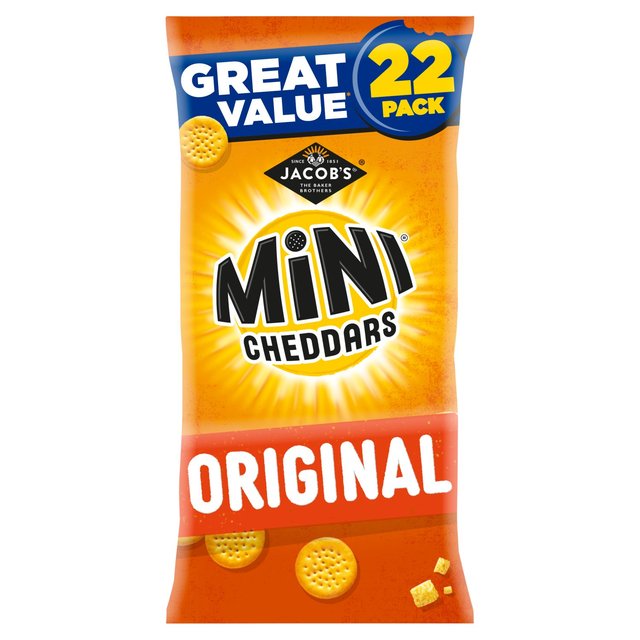 Jacob's Mini Cheddars Original 25g x Food Cupboard M&S Default Title  