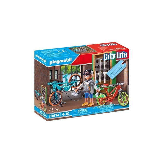 Playmobil 70674 Bike Workshop Gift Set