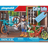 Playmobil 70674 Bike Workshop Gift Set Toys & Kid's Zone M&S   