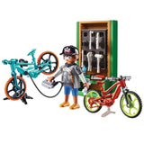 Playmobil 70674 Bike Workshop Gift Set Toys & Kid's Zone M&S   