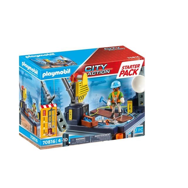 Playmobil 70816 Construction Site Starter Pack