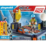 Playmobil 70816 Construction Site Starter Pack Toys & Kid's Zone M&S   