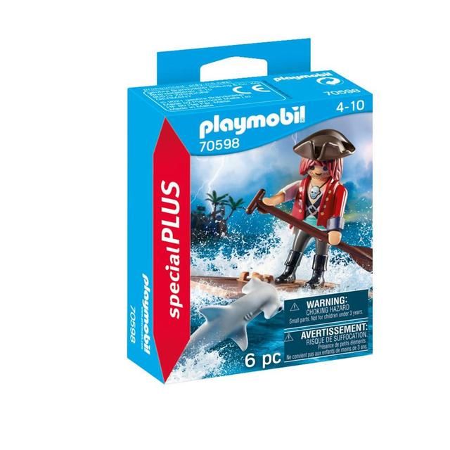 Playmobil 70598 Special Plus Pirate with Raft