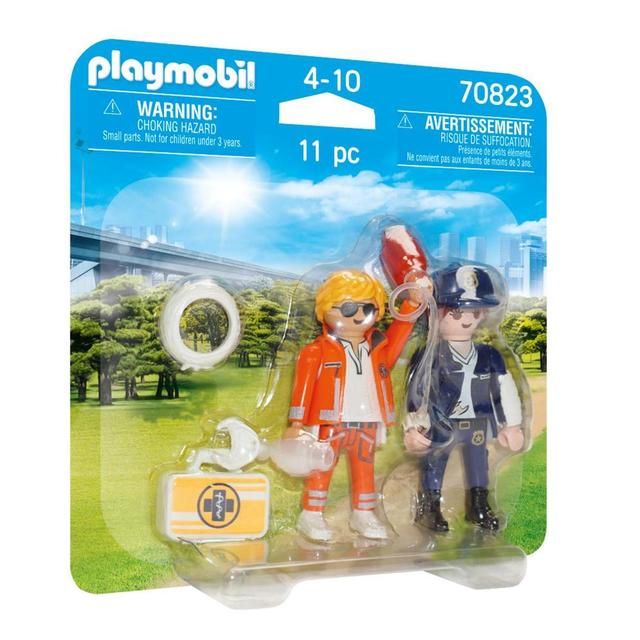 Playmobil 70823 DuoPack Doctor and Police Officer