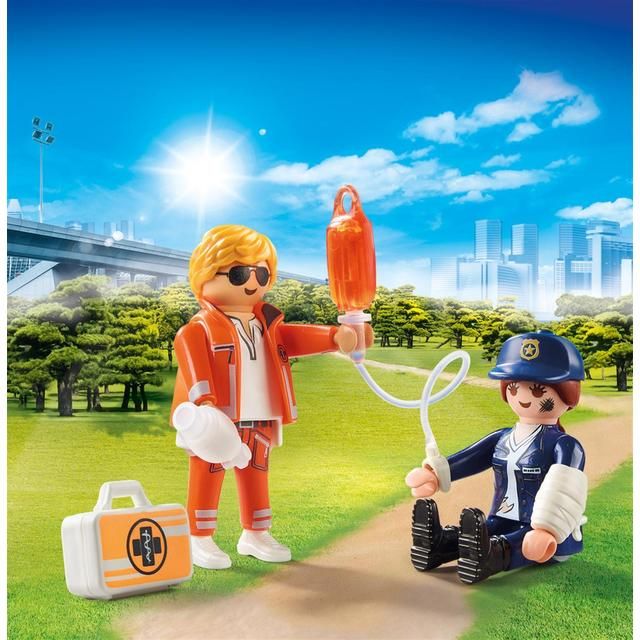 Playmobil 70823 DuoPack Doctor and Police Officer