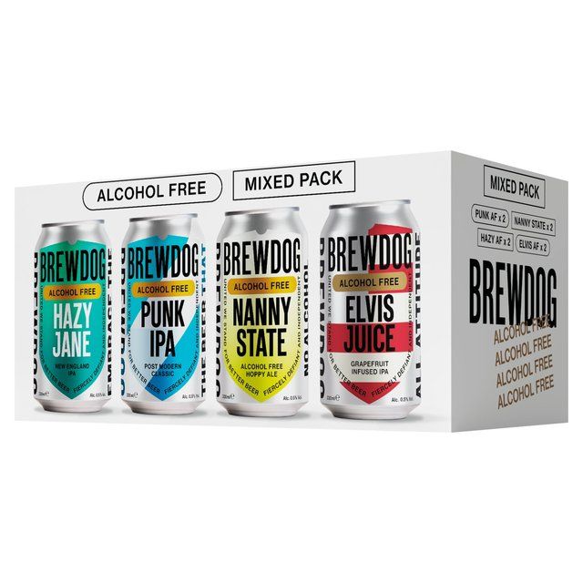 BrewDog Mixed Alcohol Free Cans Beer & Cider M&S Default Title  