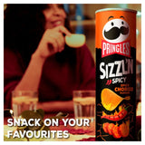 Pringles Sizzl'n Spicy Chorizo Crisps Crisps, Nuts & Snacking Fruit M&S   