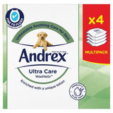 Andrex Ultra Care Washlets Moist Toilet Tissue Flushable Wipes QuadPack4x36 Bathroom M&S   