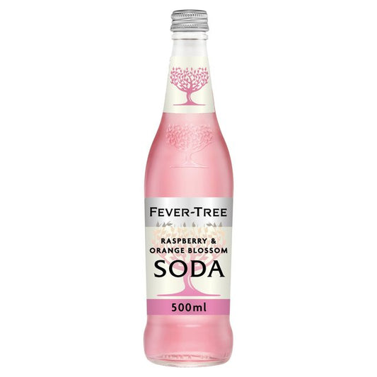 Fever-Tree Raspberry & Orange Blossom Soda Adult Soft Drinks & Mixers M&S Title  