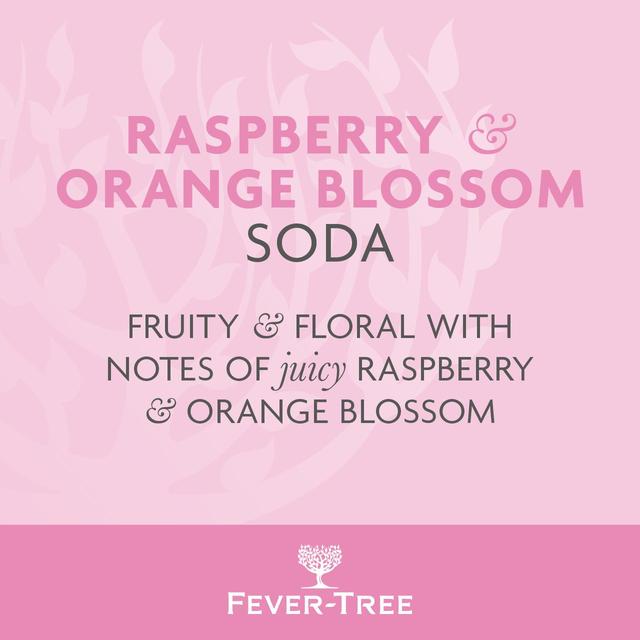 Fever-Tree Raspberry & Orange Blossom Soda GOODS M&S   