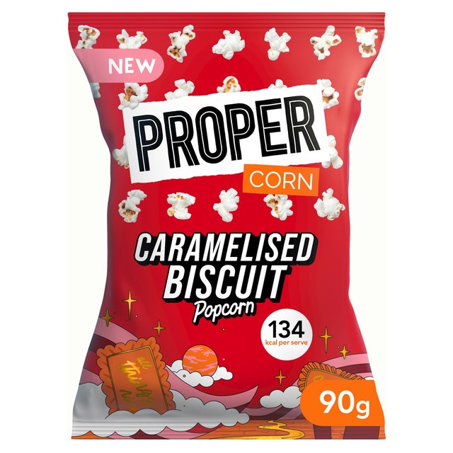 Propercorn Caramelised Biscuit Popcorn GOODS M&S   