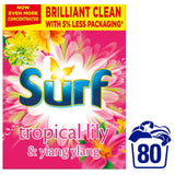 Surf Washing Powder Tropical Lily & Ylang-Ylang 80 wash Laundry M&S   