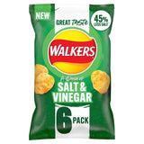 Walkers Less Salt A Dash of Salt & Vinegar Multipack Crisps Crisps, Nuts & Snacking Fruit M&S   