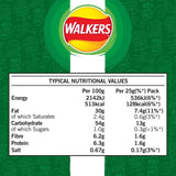 Walkers Less Salt A Dash of Salt & Vinegar Multipack Crisps Crisps, Nuts & Snacking Fruit M&S   