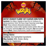 Walkers Wotsits Crunchy Flamin' Hot Snacks Crisps, Nuts & Snacking Fruit M&S   