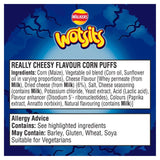 Walkers Wotsits Crunchy Really Cheesy Snacks Crisps, Nuts & Snacking Fruit M&S   