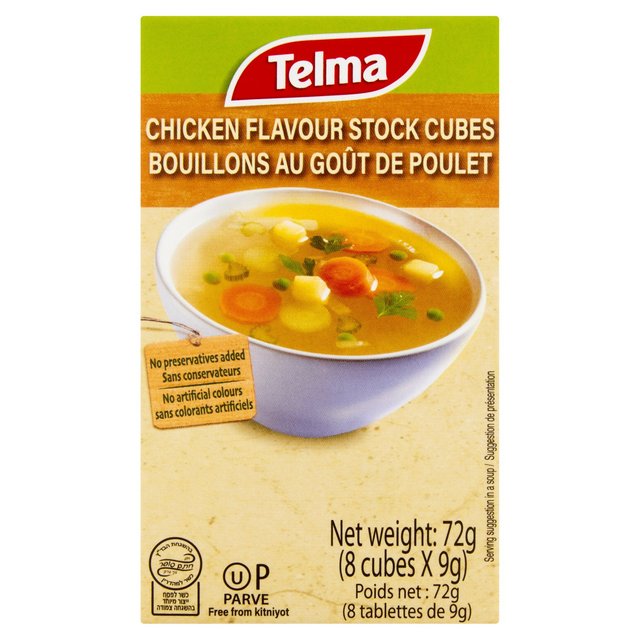 Telma Chicken Flavour Stock Cubes Passover