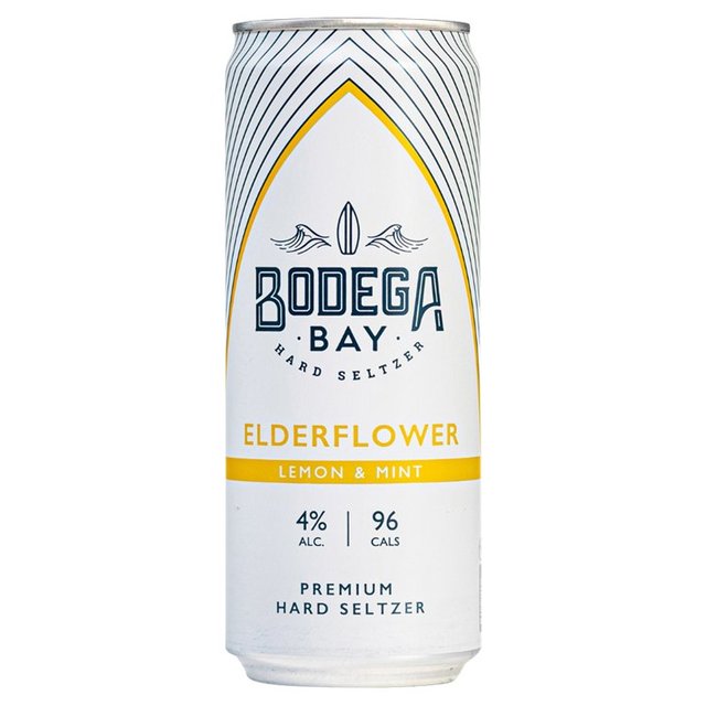 Bodega Bay Elderflower Hard Seltzer Wine & Champagne M&S Default Title  