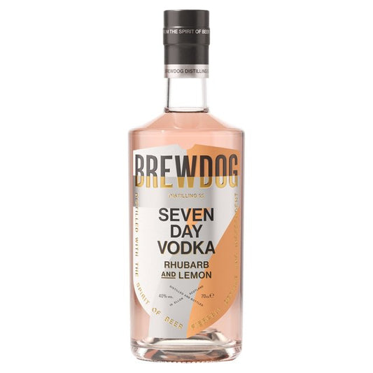 BrewDog Seven Day Vodka Rhubarb & Lemon Liqueurs and Spirits M&S Title  