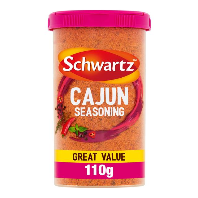 Schwartz Cajun Seasoning Drum 110g FOOD CUPBOARD M&S Default Title  