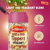 Schwartz Seeds & Spice Toppers Italian Seasoning FOOD CUPBOARD M&S   