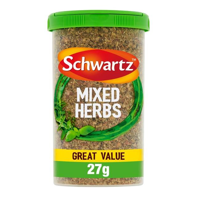 Schwartz Mixed Herbs Drum 27g FOOD CUPBOARD M&S Default Title  