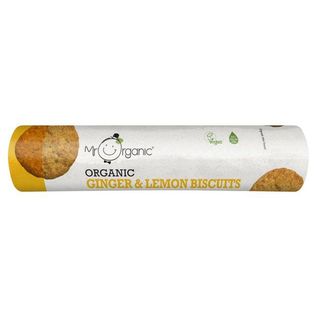 Mr Organic Ginger & Lemon Biscuits