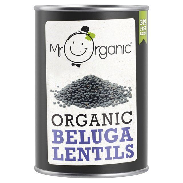 Mr Organic Beluga Lentils Food Cupboard M&S Default Title  