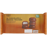 M&S 16 Chocolate & Orange Teacakes Food Cupboard M&S Default Title  