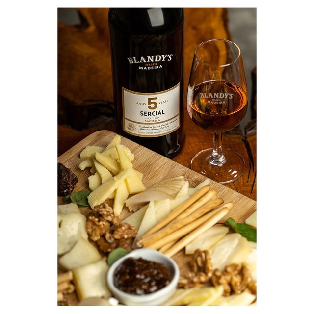 Blandy's 5 Year Old Sercial Madeira Wine & Champagne M&S   