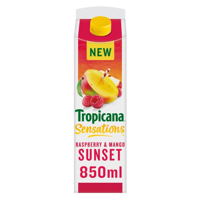 Tropicana Sensations Raspberry & Mango Sunset Juices & Smoothies M&S   