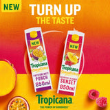 Tropicana Sensations Raspberry & Mango Sunset Juices & Smoothies M&S   