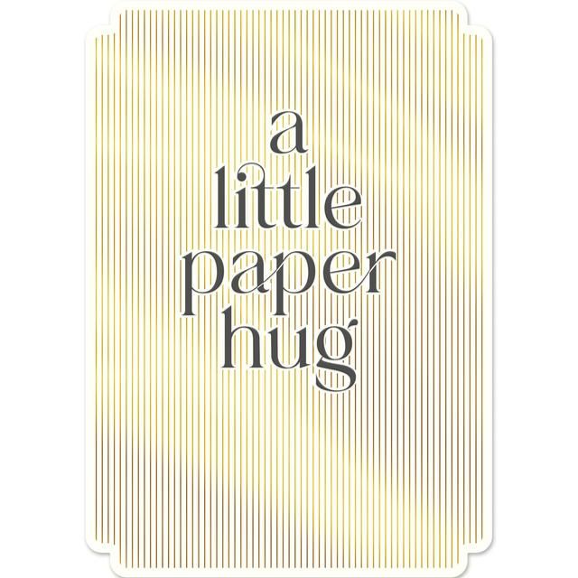 Fox & Butler A Little Paper Hug Card