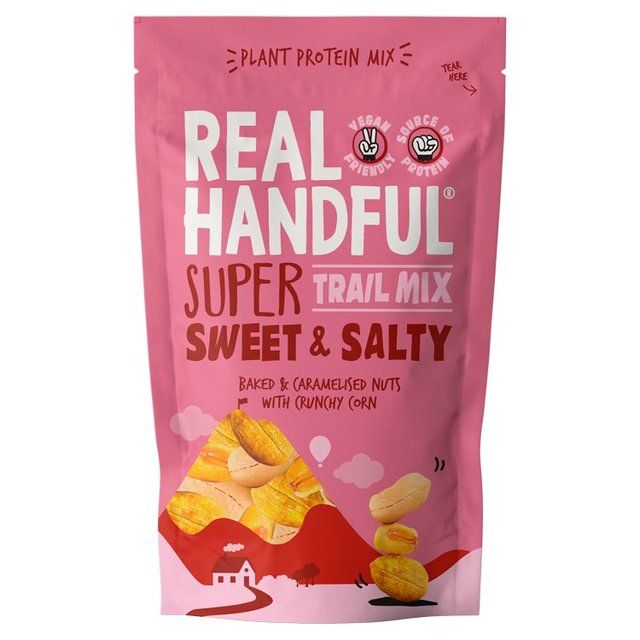 Real Handful Sweet & Salty Nut Mix 70g Crisps, Nuts & Snacking Fruit M&S   