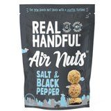 Real Handful AIR NUTS Salt & Black Pepper 60g Vegetarian & Vegan M&S Default Title  