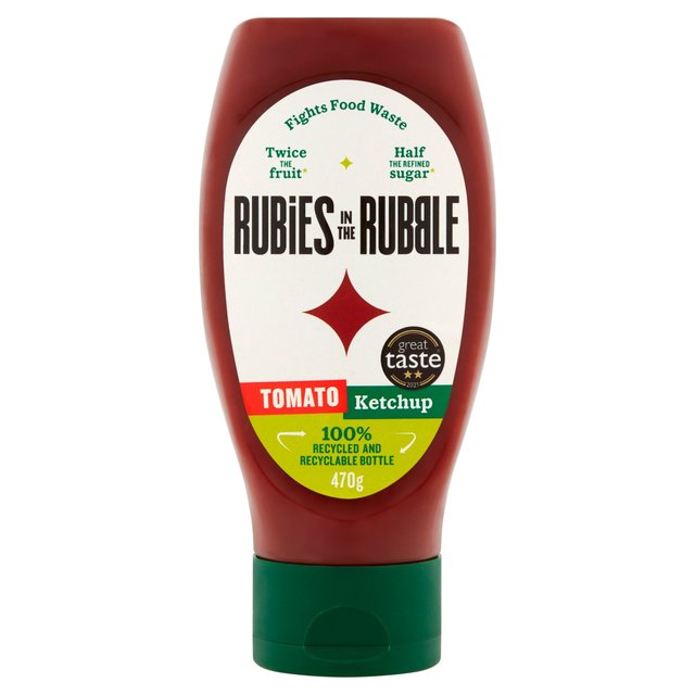 Rubies in the Rubble Tomato Ketchup Squeezy Table sauces, dressings & condiments M&S   