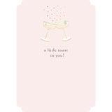 Fox &amp; Butler A Little Toast To You Congratulations Card Default Title