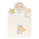 New Baby Twins Congratulations Card Home, Garden & Outdoor M&S Title  