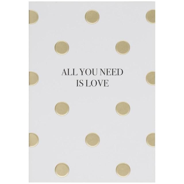 M&S All You Need Is Love Spot Card