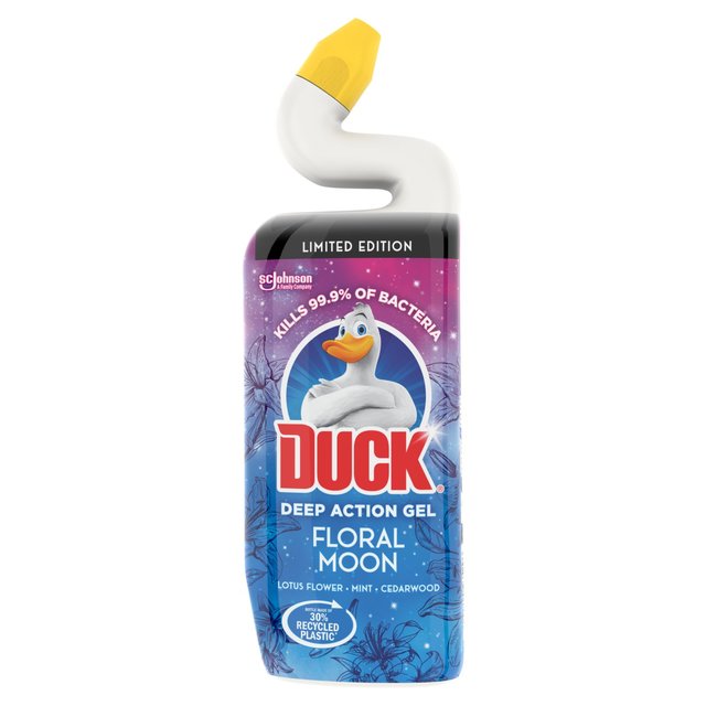 Duck Deep Action Gel Toilet Liquid Cleaner Floral Moon Accessories & Cleaning M&S   