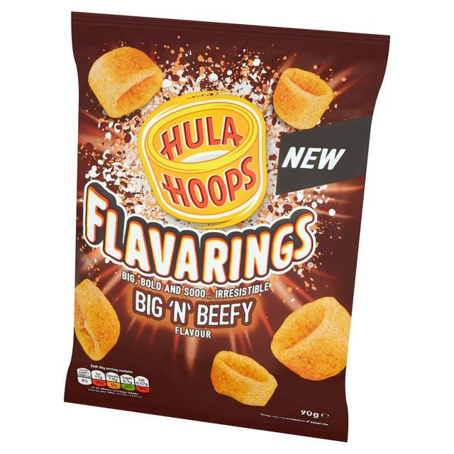 Hula Hoops Flavarings Big'n'Beefy Food Cupboard M&S Default Title  