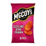 McCoy's Sizzling King Prawn Multipack Crisps Crisps, Nuts & Snacking Fruit M&S Default Title  