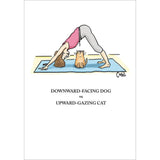 Yoga Cat Birthday Card Miscellaneous M&S Default Title  