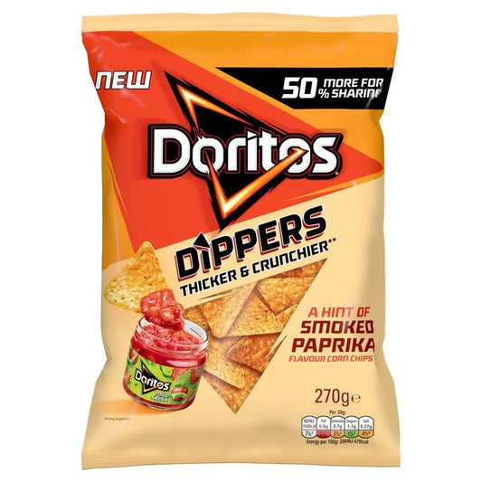 Doritos Dippers Hint of Paprika Sharing Tortilla Chips - McGrocer