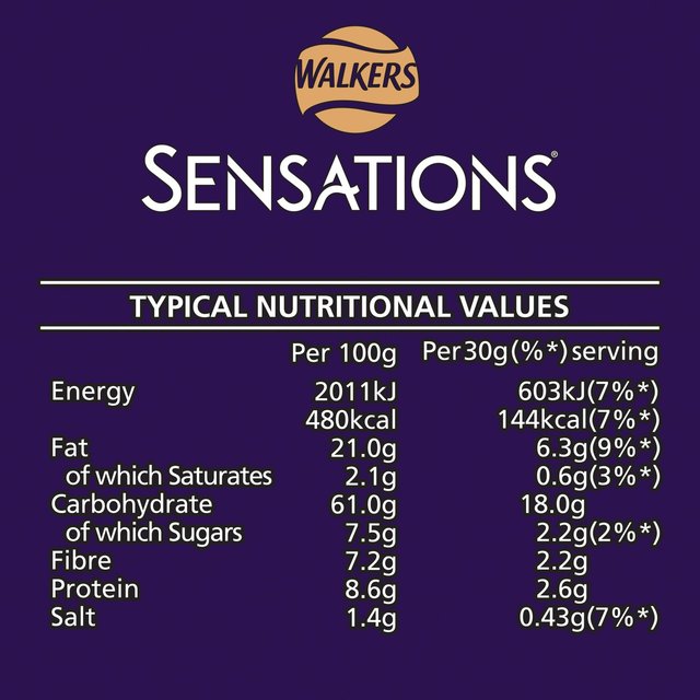 Sensations Garlic & Herb Sharing Naan Chips Crisps, Nuts & Snacking Fruit M&S   