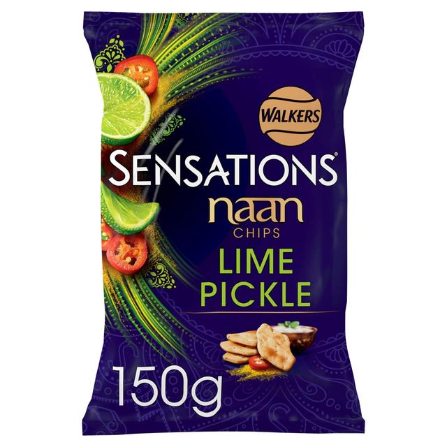 Sensations Lime & Pickle Sharing Naan Chips