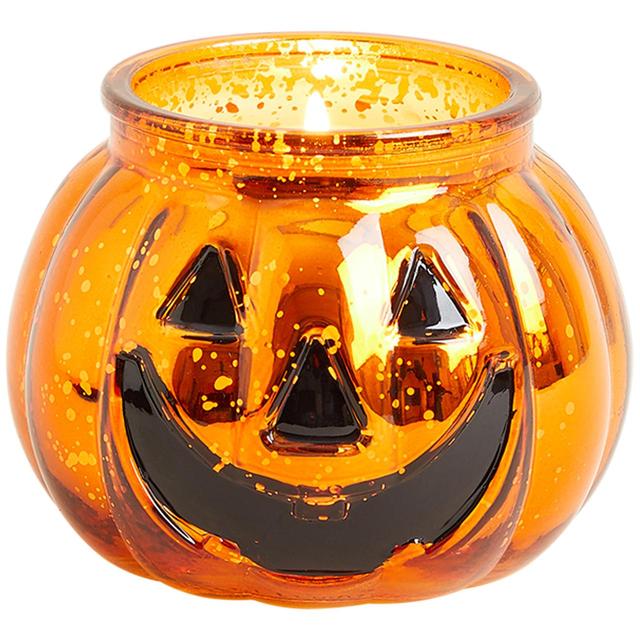 M&S Halloween Pumpkin Light Up Candle Miscellaneous M&S   