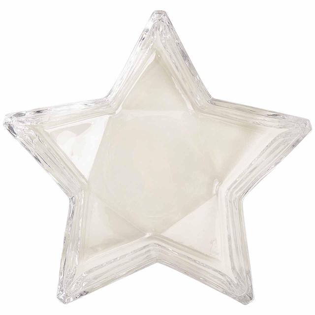 M&S Large Glass Star Serving Bowl