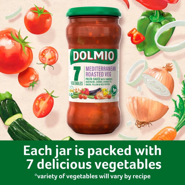 Dolmio 7 Veg Mediterranean Roasted Veg Cooking Sauces & Meal Kits M&S   