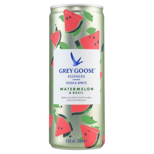 Grey Goose Essences Watermelon and Basil Vodka Spritz